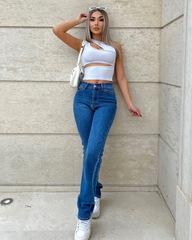 Farmerke ravnih širokih nogavica 507/12