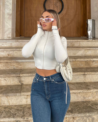 Farmerke dubokog struka sa zvonastim nogavicama 508/135