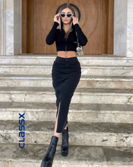 Teksas suknja midi dužine 50/2