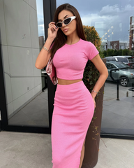 ClassX ženski komplet pink