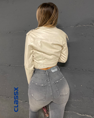 Farmerke dubokog struka sa uskim nogavicama 509/97