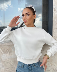 Ženski beli duks 0790