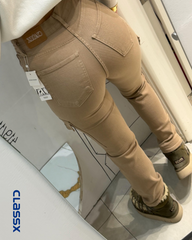 Cargo Fit Džeparke 617 u oker boji