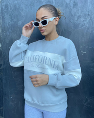 Ženski duks CALIFORNIA - Svetlo sivi