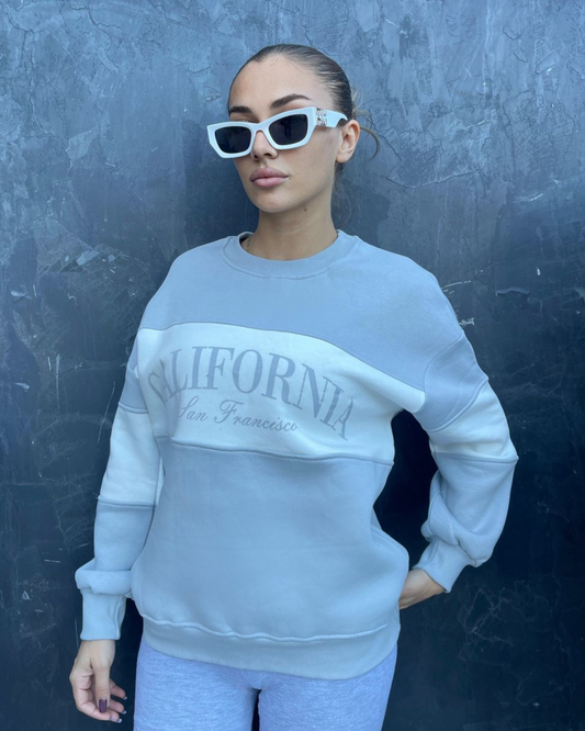 Ženski duks CALIFORNIA - Svetlo sivi