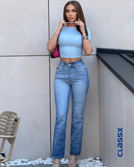 Farmerke sa zvonastim nogavicama 507/113