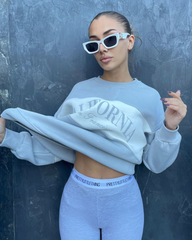 Ženski duks CALIFORNIA - Svetlo sivi