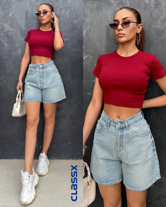 ClassX teksas šorts 1