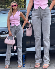 Klasične zvonarice sa visokim strukom i lagano izbledelim detaljima 507/53