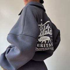 Ženski predimenzionirani duks WILD/3