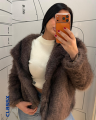 Premium sivo-braon bunda