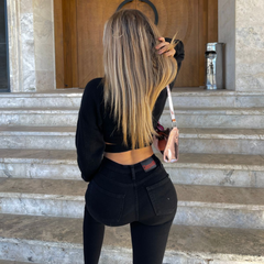 Farmerke dubokog struka sa uskim nogavicama 509/33