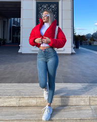 Farmerke dubokog struka sa uskim nogavicama 509/98