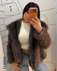 Premium sivo-braon bunda