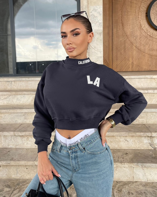 Ženski duks sivi LA0792