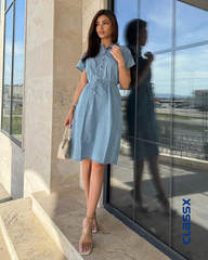 ClassX lagana letnja haljina sa kragnom 175S