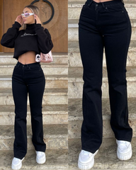 Farmerke dubokog struka sa zvonastim nogavicama 508/102