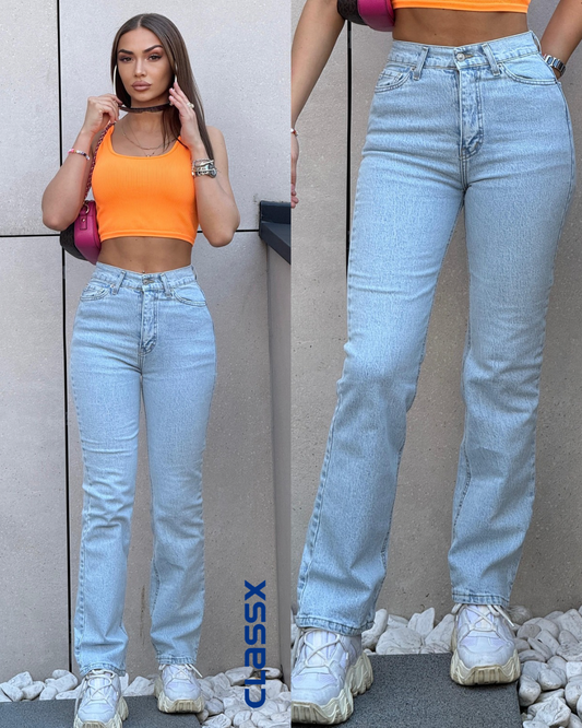 Farmerke sa zvonastim nogavicama 507/49