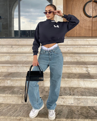 Ženski duks sivi LA0792