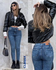 Klasične farmerke uskog kroja sa elastinom 509/100