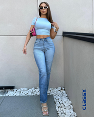 Farmerke sa zvonastim nogavicama 507/113