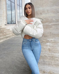 Svetle farmerke dubokog struka sa push-up efektom 512/5