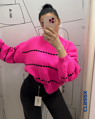 Moderni džemper PINK