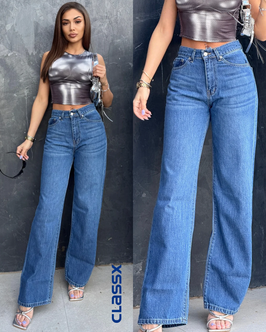 Teksas farmerke sa širokim nogavicama 606/17