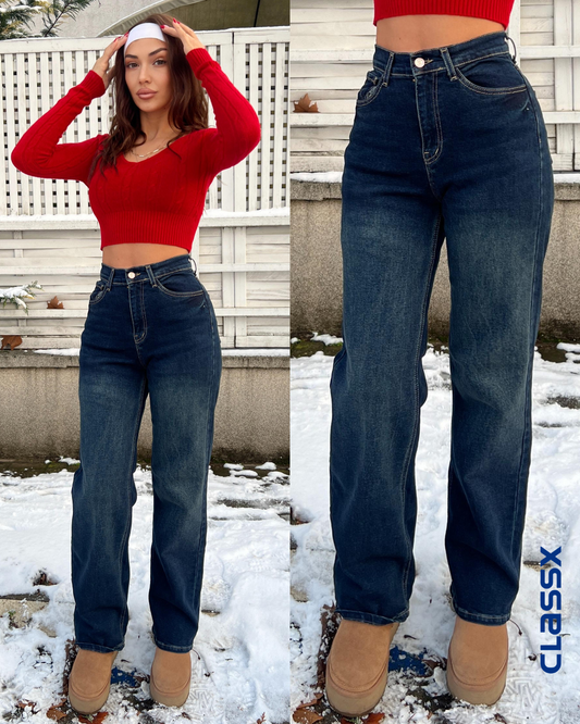 Ženske farmerke širokih nogavica 611/116e