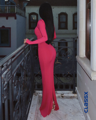 Elegantna maksi haljina PINK