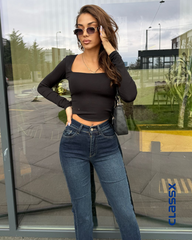 Push-up farmerke sa elastinom 518/1