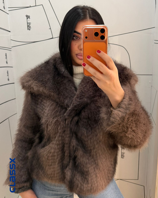 Premium sivo-braon bunda