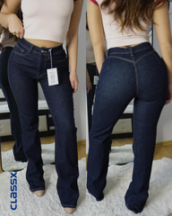 Push-up farmerke sa zvonastim nogavicama 518D