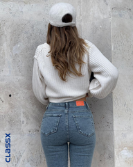 Klasične farmerke uskog kroja sa elastinom 509/192