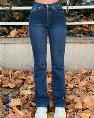 Farmerke dubokog struka sa zvonastim nogavicama 508/74