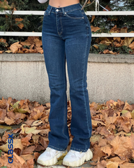 Farmerke dubokog struka sa zvonastim nogavicama 508/74