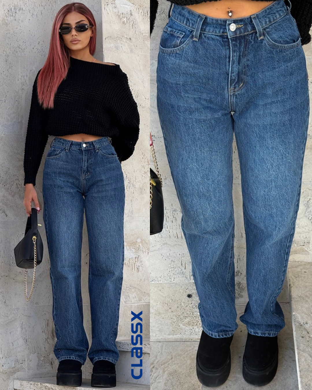 Klasične farmerke sa ravnim nogavicama 611/66